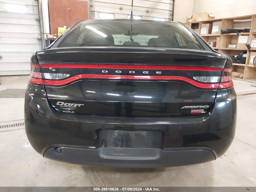2013 Dodge Dart Aero VIN: 1C3CDFAH7DD216083 Lot: 39810635