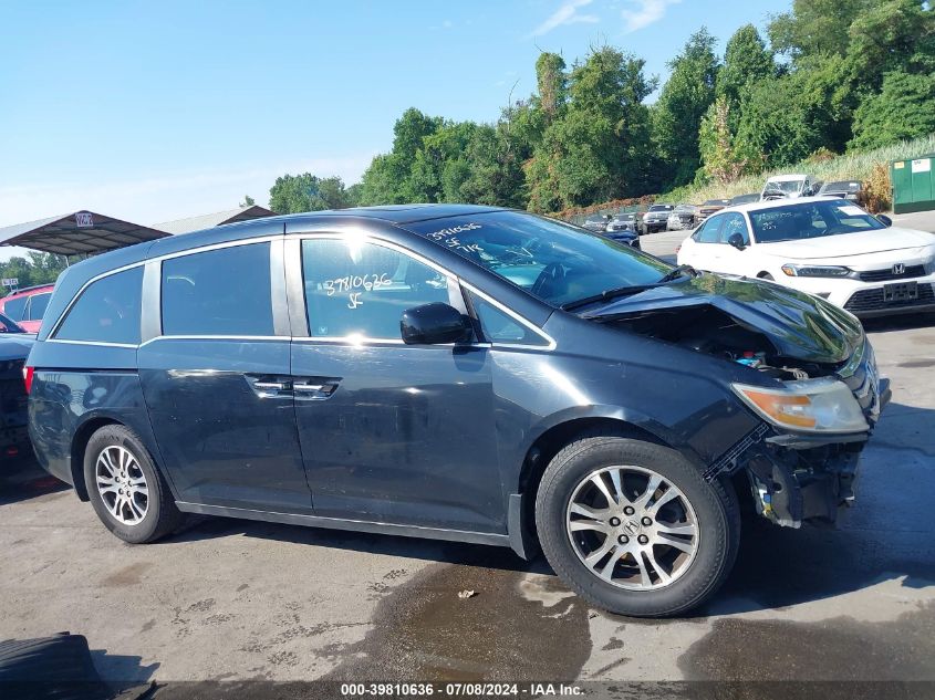 2012 Honda Odyssey Ex-L VIN: 5FNRL5H66CB090765 Lot: 39810636