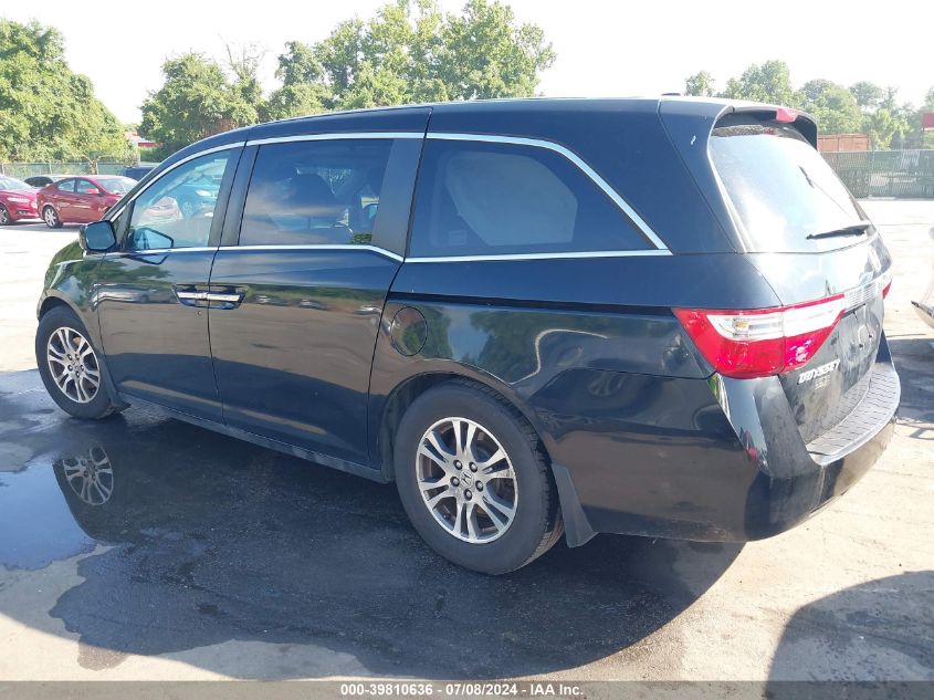 2012 Honda Odyssey Ex-L VIN: 5FNRL5H66CB090765 Lot: 39810636