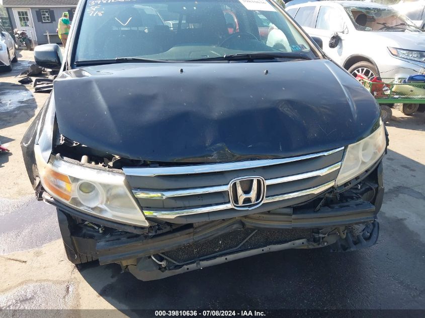 2012 Honda Odyssey Ex-L VIN: 5FNRL5H66CB090765 Lot: 39810636