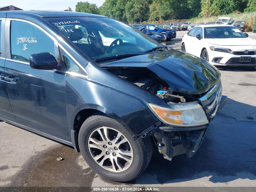 2012 Honda Odyssey Ex-L VIN: 5FNRL5H66CB090765 Lot: 39810636