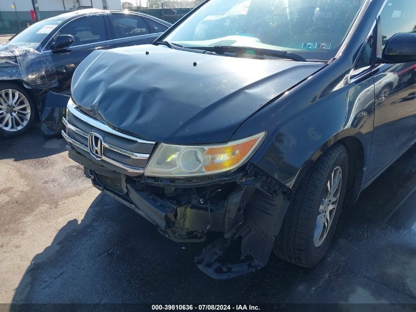 2012 Honda Odyssey Ex-L VIN: 5FNRL5H66CB090765 Lot: 39810636