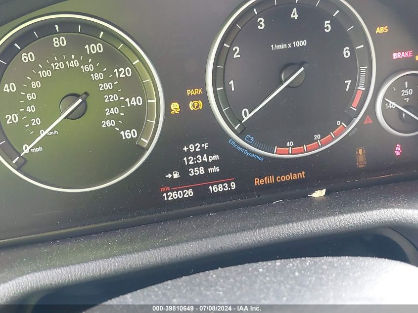 2013 BMW X3 xDrive28I VIN: 5UXWX9C52D0A18427 Lot: 39810649