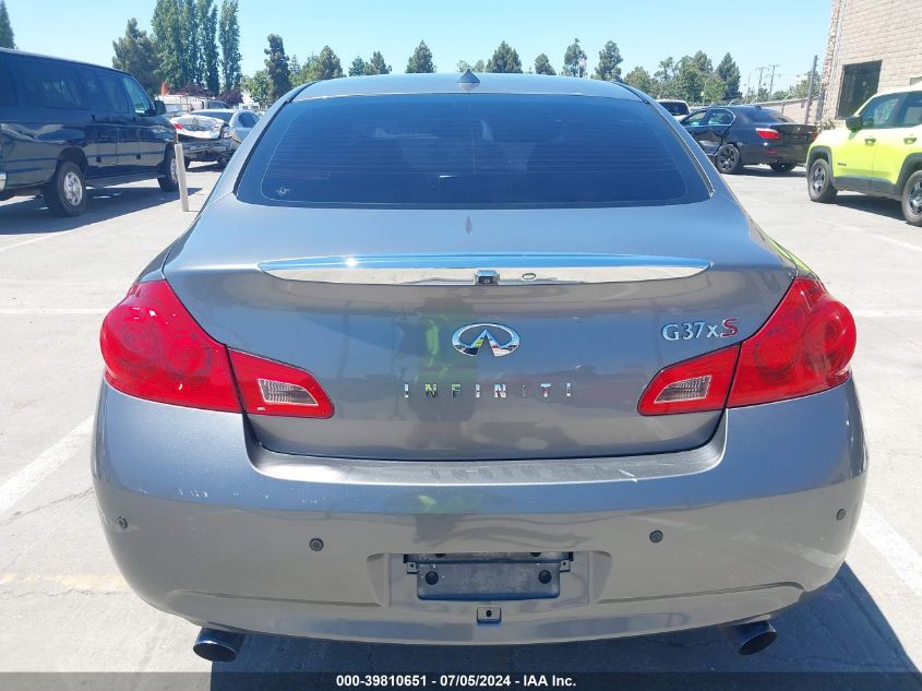 2011 Infiniti G37X VIN: JN1CV6AR3BM405931 Lot: 39810651