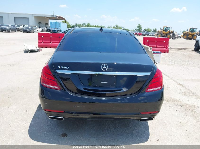 2017 Mercedes-Benz S 550 VIN: WDDUG8CB3HA313872 Lot: 39810671