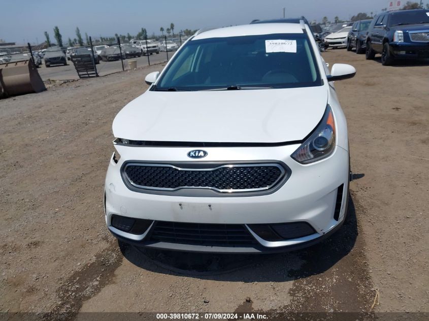 2018 Kia Niro Lx VIN: KNDCB3LC6J5204613 Lot: 39810672