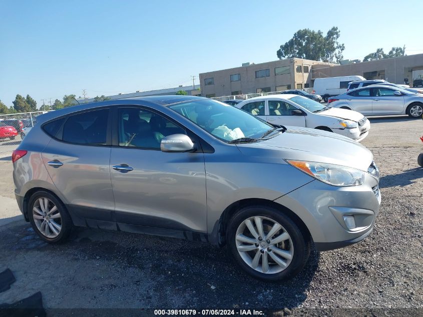 2013 Hyundai Tucson Gls/Limited VIN: KM8JU3AC7DU684901 Lot: 39810679