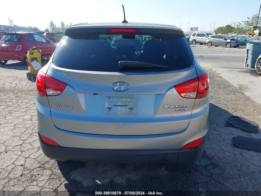 2013 Hyundai Tucson Gls/Limited VIN: KM8JU3AC7DU684901 Lot: 39810679