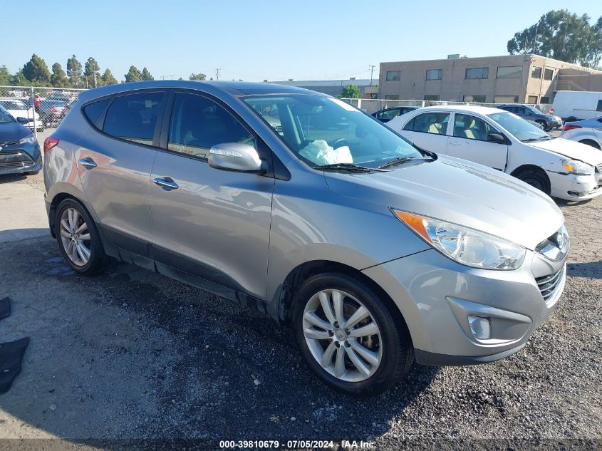 2013 Hyundai Tucson Gls/Limited VIN: KM8JU3AC7DU684901 Lot: 39810679