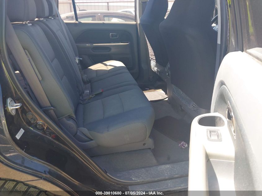 2007 Honda Pilot Lx VIN: 5FNYF28137B021589 Lot: 39810680