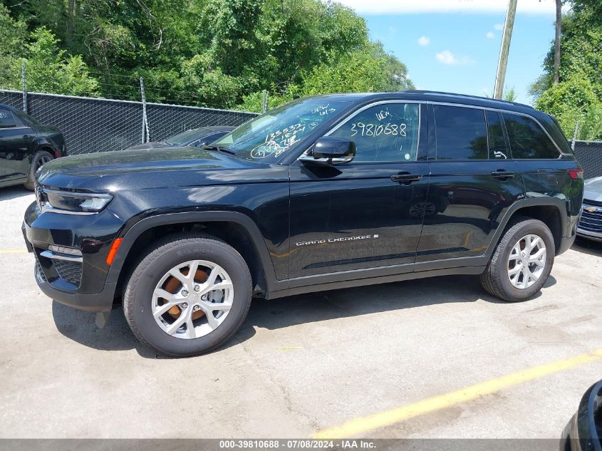 2024 Jeep Grand Cherokee Limited 4X4 VIN: 1C4RJHBG7RC715527 Lot: 39810688