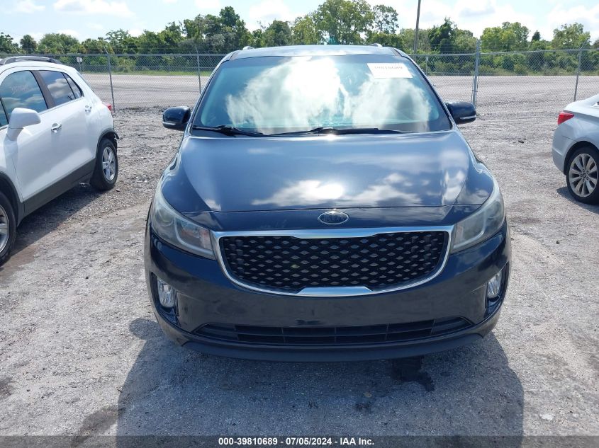 2015 Kia Sedona Lx VIN: KNDMB5C12F6022536 Lot: 39810689