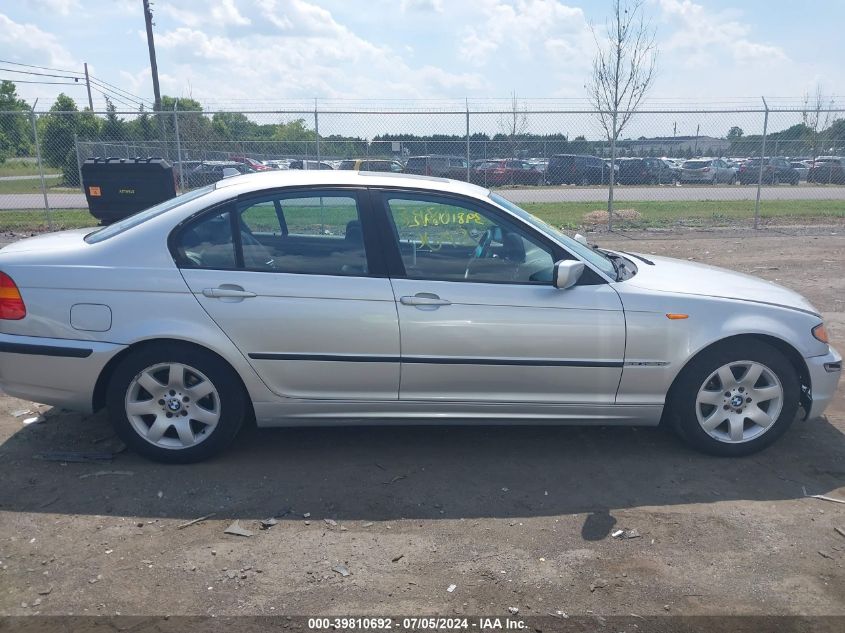 2004 BMW 325I VIN: WBAEV33474KR31402 Lot: 39810692