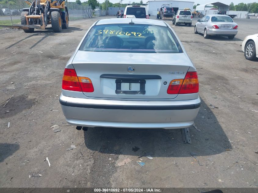 2004 BMW 325I VIN: WBAEV33474KR31402 Lot: 39810692