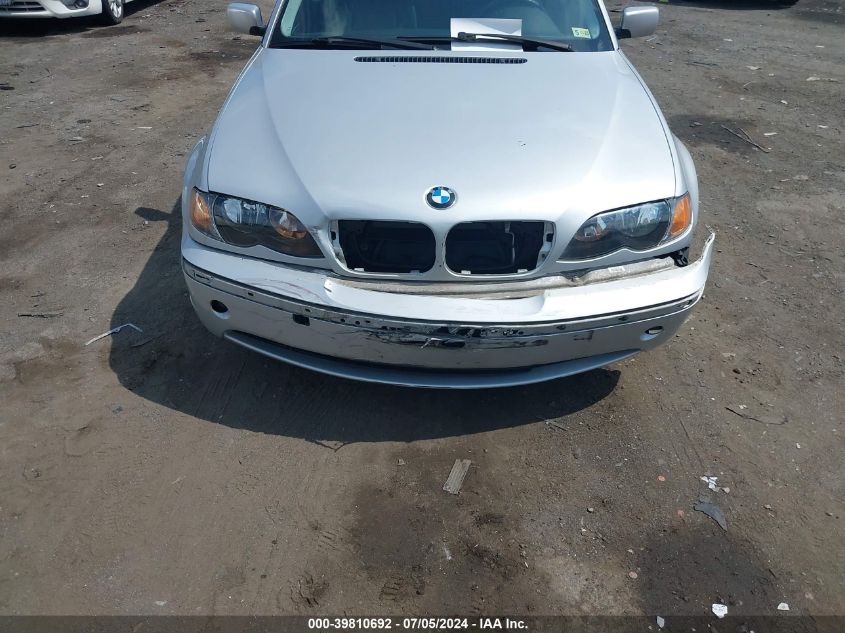 2004 BMW 325I VIN: WBAEV33474KR31402 Lot: 39810692