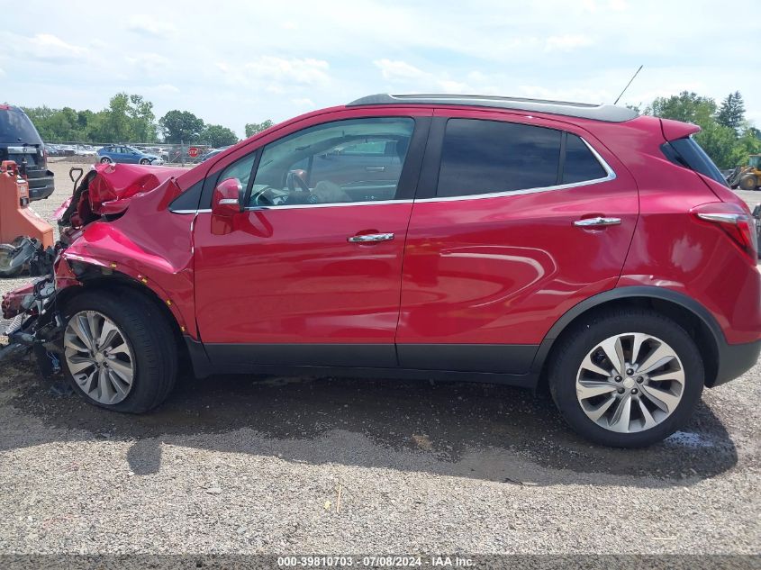 2017 Buick Encore Preferred VIN: KL4CJASB1HB135058 Lot: 39810703