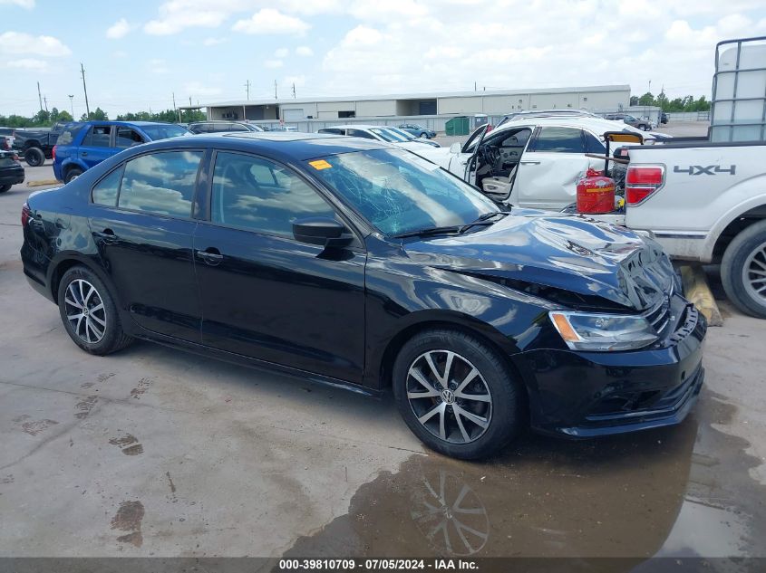 2016 Volkswagen Jetta 1.4T Se VIN: 3VWD67AJ7GM205609 Lot: 39810709