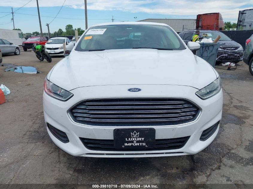 2014 Ford Fusion Hybrid S VIN: 3FA6P0UU4ER368794 Lot: 39810718