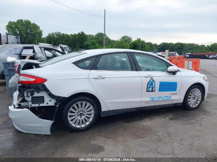 2014 Ford Fusion Hybrid S VIN: 3FA6P0UU4ER368794 Lot: 39810718