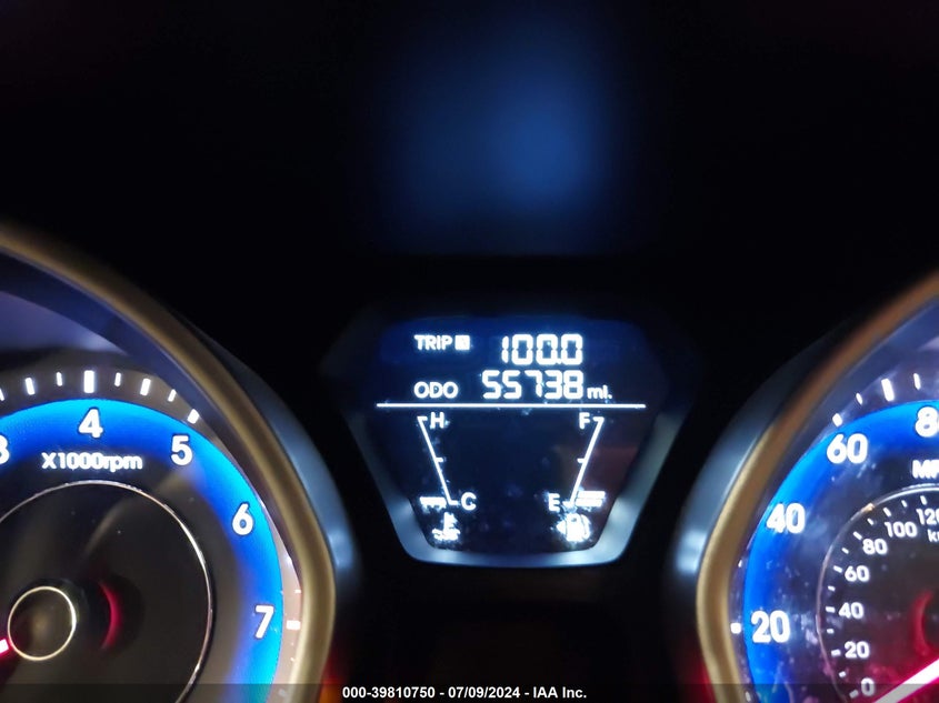 2013 Hyundai Elantra Se VIN: KMHDH6AE0DU004194 Lot: 39810750