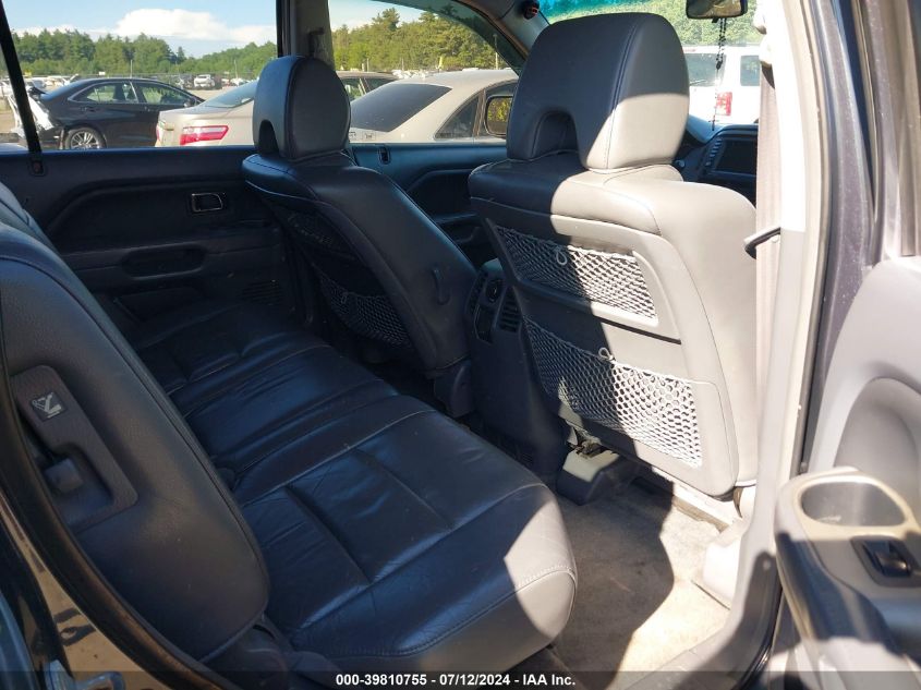 2006 Honda Pilot Ex-L VIN: 2HKYF18706H513351 Lot: 39810755