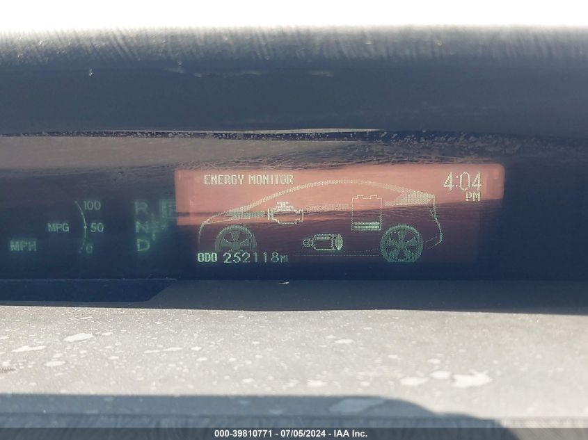 2010 Toyota Prius Iv VIN: JTDKN3DU6A0017685 Lot: 39810771