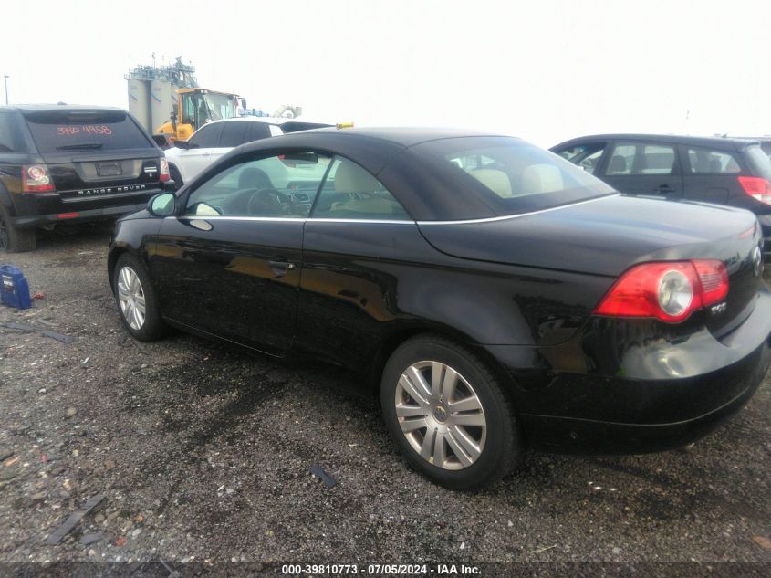 WVWBA71F58V016162 | 2008 VOLKSWAGEN EOS