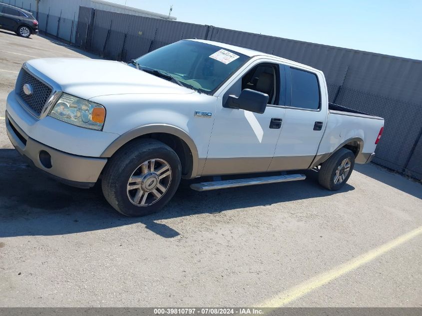 2006 Ford F-150 Lariat/Xlt VIN: 1FTPW12506KD29936 Lot: 39810797