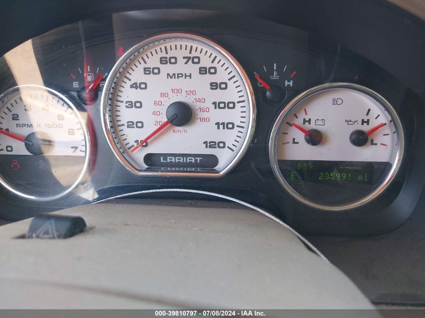 2006 Ford F-150 Lariat/Xlt VIN: 1FTPW12506KD29936 Lot: 39810797