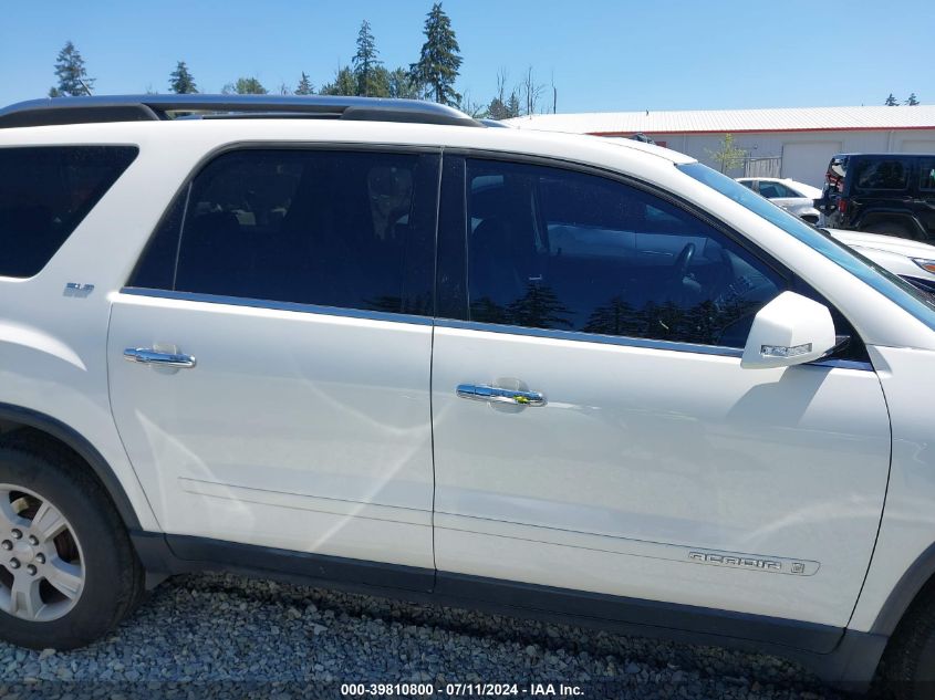 2007 GMC Acadia Slt-1 VIN: 1GKEV23717J137386 Lot: 39810800