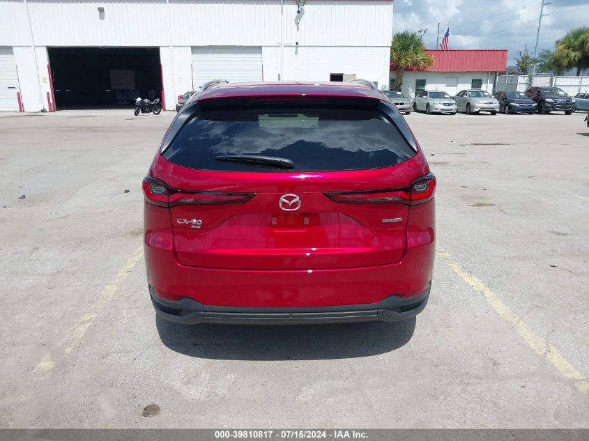 2024 Mazda Cx-90 3.3 Turbo Preferred Plus VIN: JM3KKCHDXR1148456 Lot: 39810817