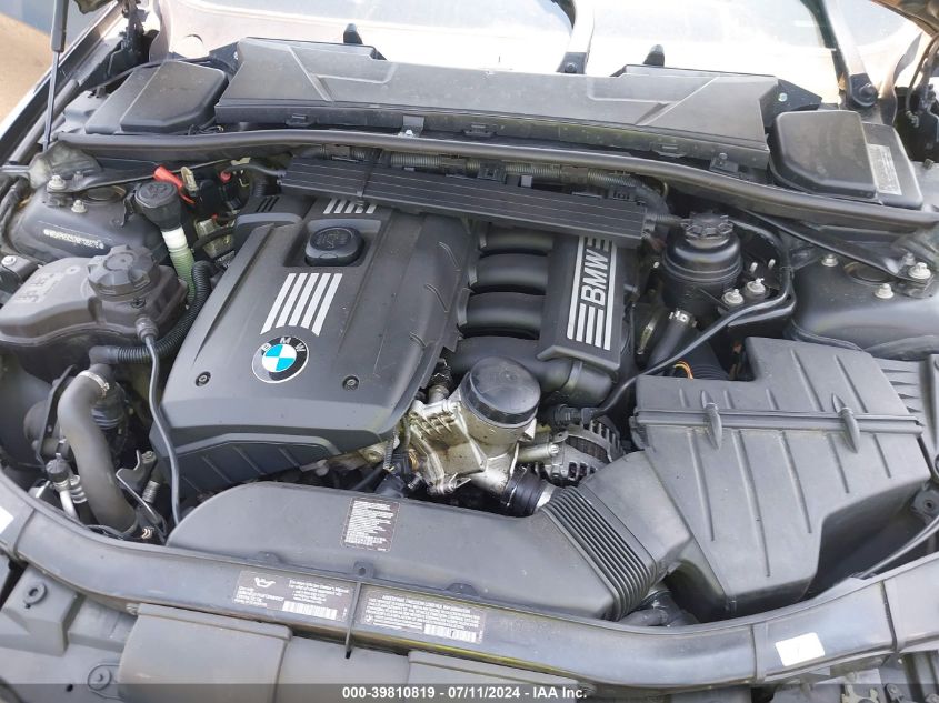 2011 BMW 328I xDrive VIN: WBAPK5C52BF126676 Lot: 39810819