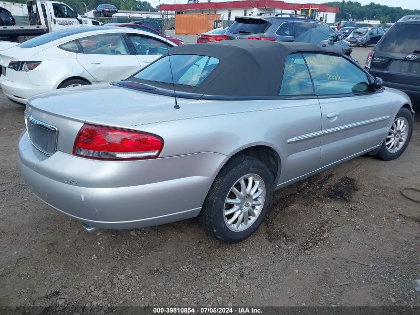 1C3EL55U61N660168 | 2001 CHRYSLER SEBRING