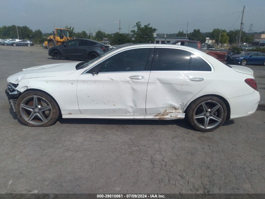 2017 Mercedes-Benz C 300 300 4Matic VIN: 55SWF4KB6HU189246 Lot: 39810861