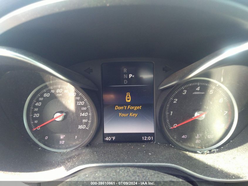 2017 Mercedes-Benz C 300 300 4Matic VIN: 55SWF4KB6HU189246 Lot: 39810861