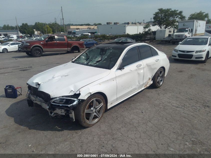 2017 Mercedes-Benz C 300 300 4Matic VIN: 55SWF4KB6HU189246 Lot: 39810861