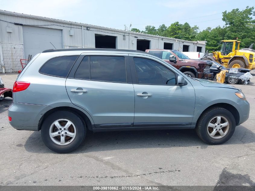 2008 Hyundai Santa Fe Gls VIN: 5NMSG13D08H152400 Lot: 39810862