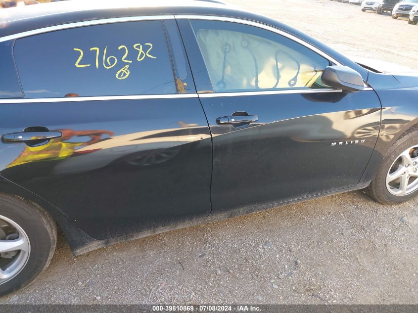 2018 Chevrolet Malibu Ls VIN: 1G1ZB5ST3JF276282 Lot: 39810869