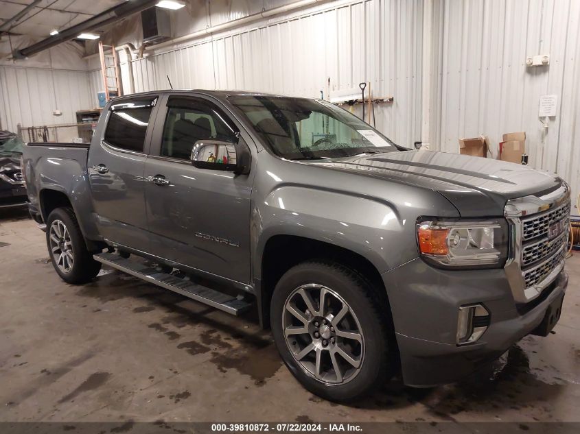 2022 GMC Canyon 4Wd Short Box Denali VIN: 1GTG6EEN5N1102667 Lot: 39810872