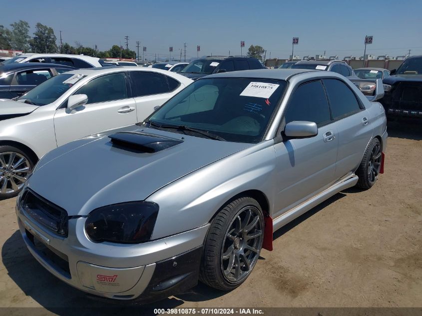 2005 Subaru Impreza Wrx VIN: JF1GD29615G516765 Lot: 39810875