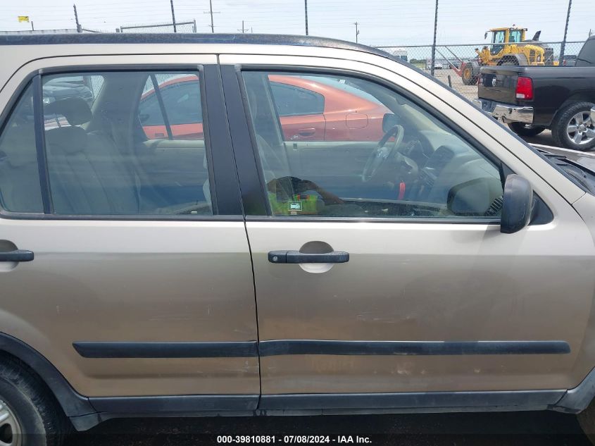 2005 Honda Cr-V Lx VIN: JHLRD68555C015665 Lot: 39810881