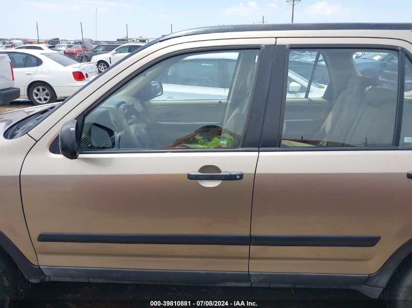 2005 Honda Cr-V Lx VIN: JHLRD68555C015665 Lot: 39810881