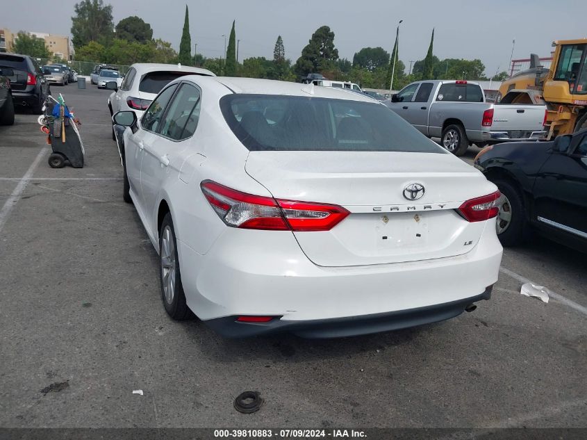 2019 Toyota Camry Le VIN: 4T1B11HK3KU255251 Lot: 39810883