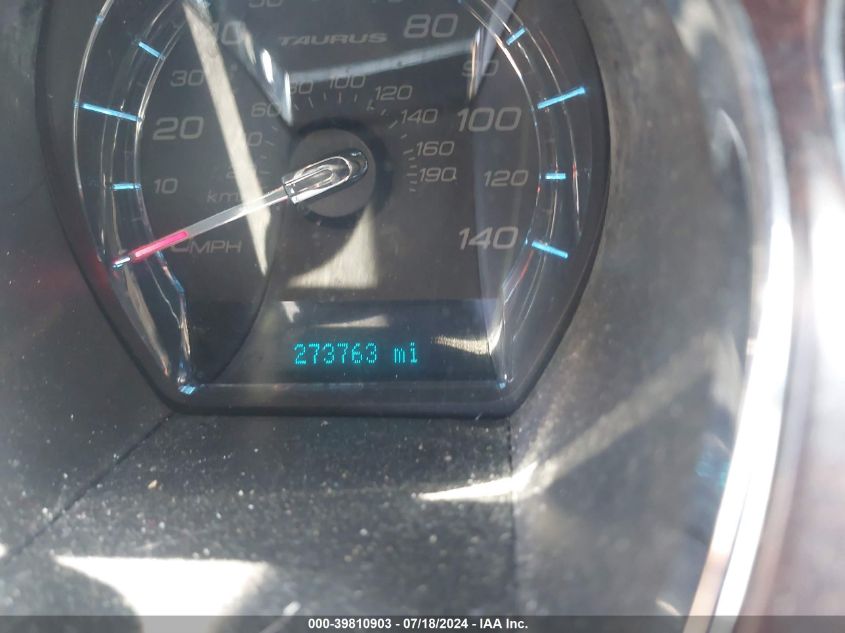 2011 Ford Taurus Sel VIN: 1FAHP2EW0BG137978 Lot: 39810903