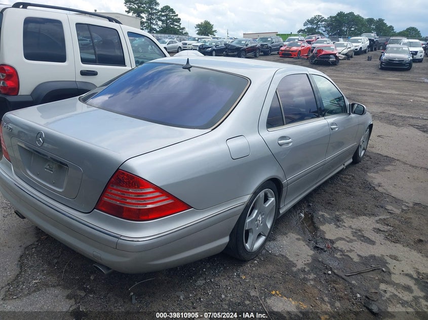 2005 Mercedes-Benz S 430 VIN: WDBNG70J45A440693 Lot: 39810905