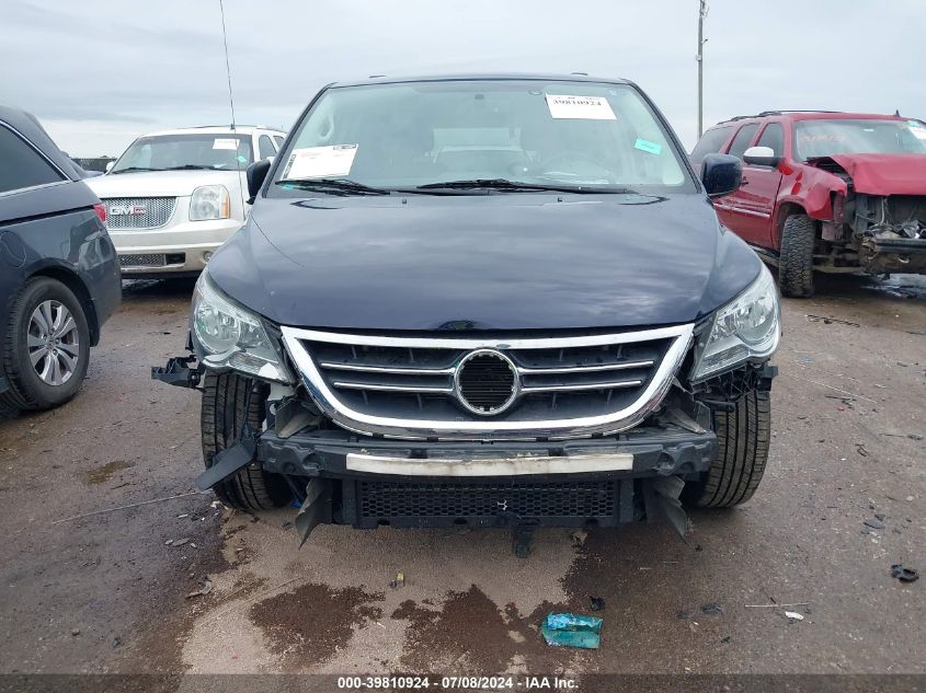 2014 Volkswagen Routan Se VIN: 2C4RVABG3ER134443 Lot: 39810924