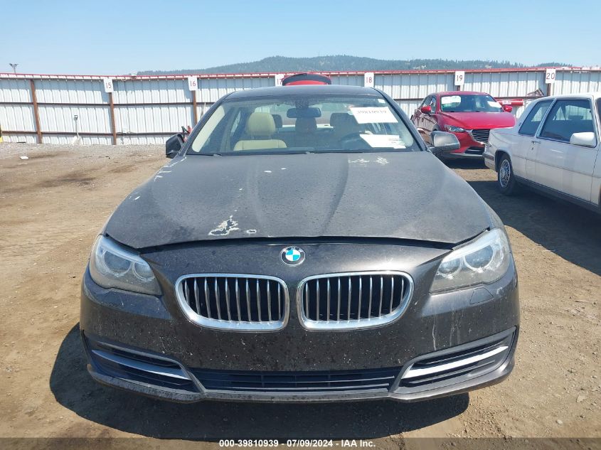 2014 BMW 528I xDrive VIN: WBA5A7C54ED612475 Lot: 39810939