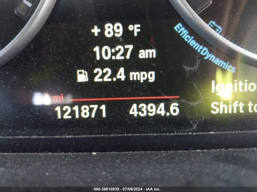 2014 BMW 528I xDrive VIN: WBA5A7C54ED612475 Lot: 39810939