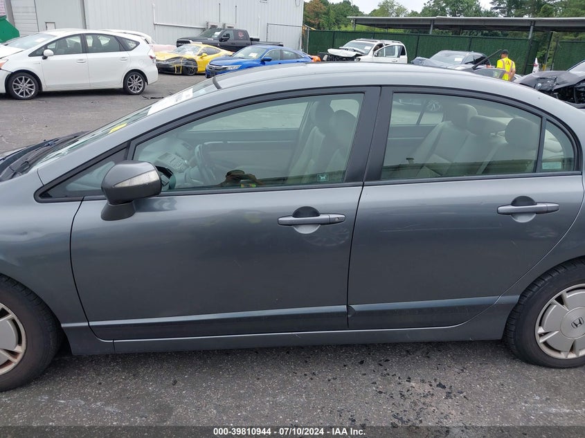 2009 Honda Civic Hybrid Hybrid VIN: JHMFA36269S013871 Lot: 39810944