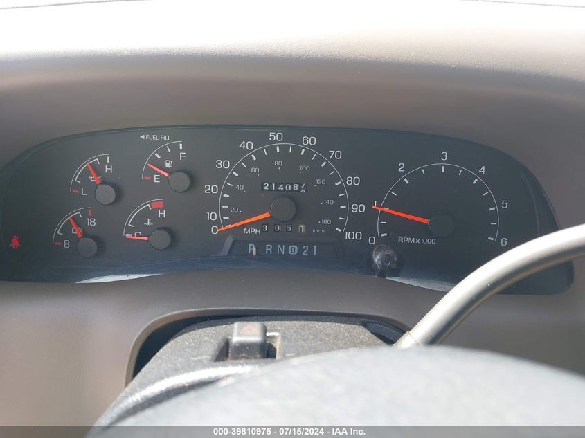 2001 Ford F-250 Lariat/Xl/Xlt VIN: 1FTNX20LX1EC45609 Lot: 39810975